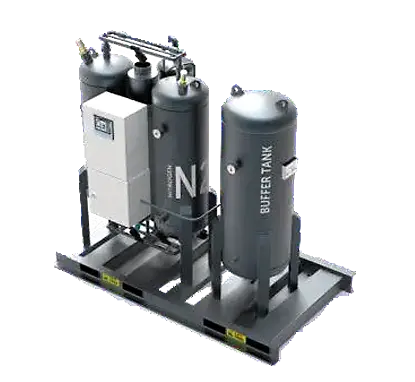 Generadores de nitrógeno y oxígeno del aire comprimido - GRUPAIR