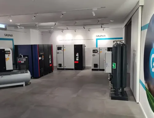Inauguramos un showroom de equipos para el aire comprimido